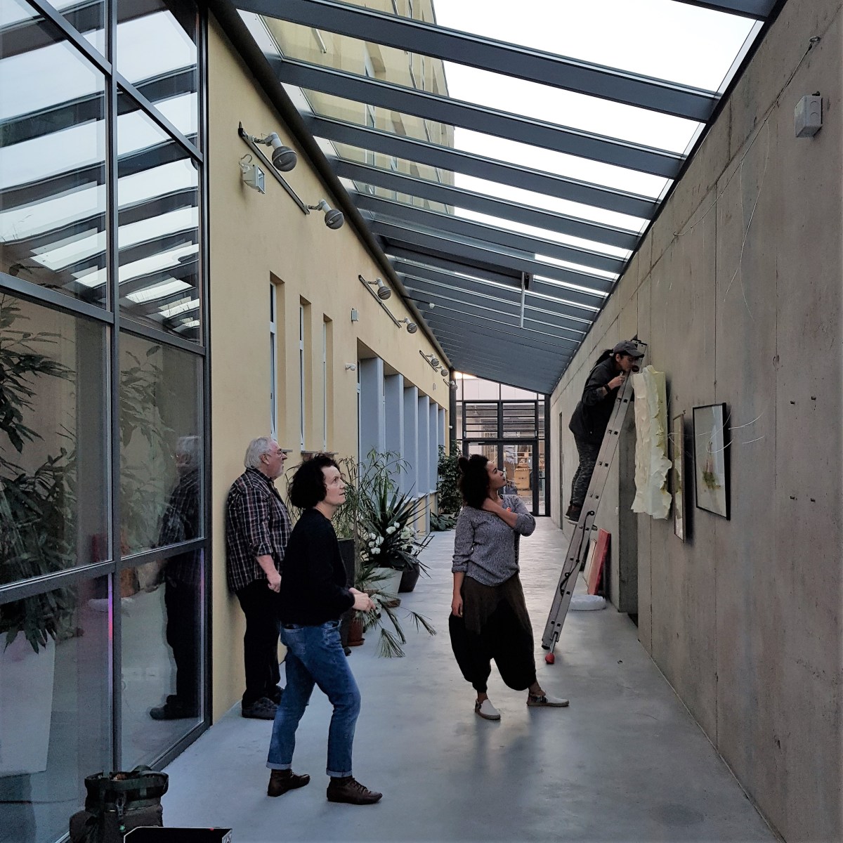 06. April 2018 – Künstler vor&nbsp;Ort